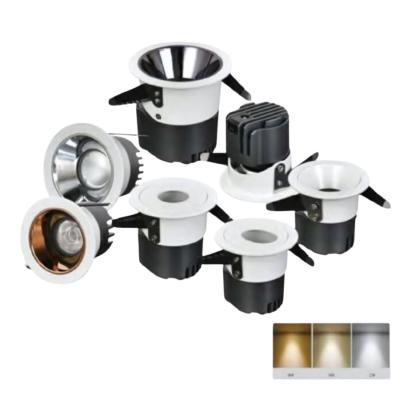 Đèn âm trần Chỉnh hướng mẫu DCI